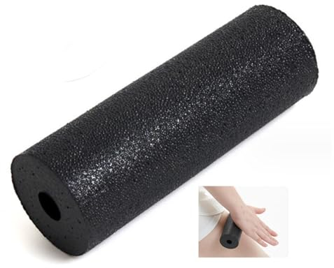 Faszienrolle Klein,Rücken Roller Set,Mini Wirbelsäule Massage Faszienball Rolle Massageroller,Black Fitness Faszien Massageball,Foam Pilates Yoga WeichSchaumstoffrolle,Training für Nacken Back Fuss