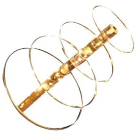 ABOOFAN 4-lagiger Runder Tortenständer Aus Acryl mit -lichterkette Cupcake- für Hochzeitsfeiern und Geburtstage