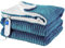 YDW Wärmedecke Heizdecke mit Abschaltautomatik - 200x180 cm Kuscheldecke Electric Blanket Wärme Beheizbare Decke Elektrische fürs Bett Überhitzungsschutz Waschbar Kuschelheizdecke - Türkis