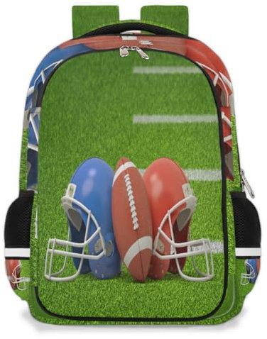 Mochila multifunción de fútbol americano y cascos para niños, niñas, hombres y mujeres, Color, XXL