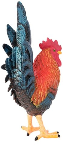 PHENOFICE modèle de décor de Ornement d'animaux de la Ferme Jouets Toys décoration d'intérieur Les Jouets d' modèle de volaille simulée Figurine de Plastique