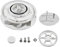 YUCKMZ Ventilador Aireador Techo Compatible con Furgoneta Caravana Bus Furgoneta Blanco