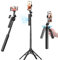 USKEYVISION Auto Face Tracking Tripod for iPhone 360°Rotation,Selfie Stick Tripod for iPhone that Follows your Movement,Phone Stand for Recording w/Remote,Phone Holder for Live Stream Vlog(R01)
