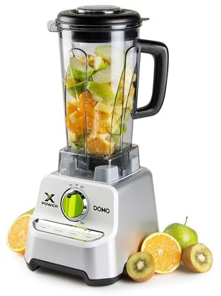 DOMO DO747BL Xpower Blender bol en plastique - 2 L - 1500 W