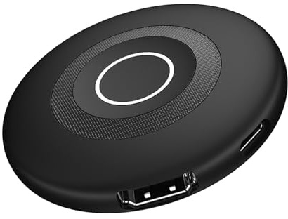 Chromecast Device for TV, Google Chromecast Wireless Display Adapter, Wireless Presentation Solution for Business Meetings and Home Entertainment, 2.4/5G Dual Band Streaming Technology