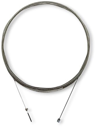 CATGRIPS Cable Comba Crossfit – Cable de Velocidad de Alta Precisión – Recambio Cuerda Comba Crossfit para Saltar Profesional, Entrenamiento Avanzado y Competición (Acero Descubierto) (1.8mm)
