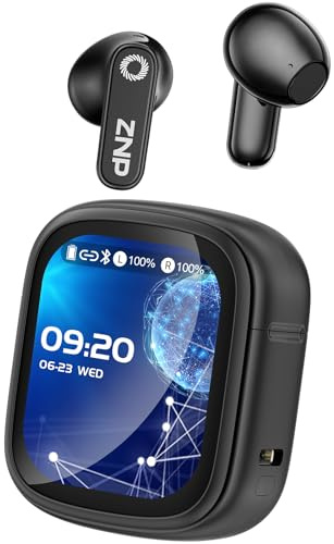 N02 Translation Earbuds Real Time, 165 Languages AI Translator with 9 Modes | HiFi Sound Translator Headphone with AI Chat Touchscreen, 48H Battery, Bluetooth 6.0 Wireless Earbuds for Travel & Learning