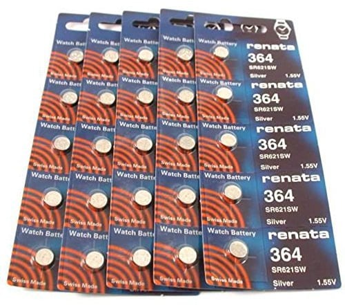 #364 Renata Watch Batteries 100Pcs