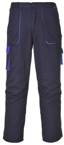 Portwest TX11 Pantalon de Sécurité Contraste Texo Marine Grand, XXL