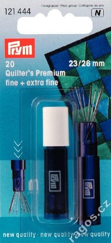 Prym - Silver Assorted (23-26mm) Quilting Needles - 1 Unit