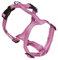Croci Soft Reflective - Pettorina per cani ad H, Pettorina per cani Cane Taglia Media Piccola Grande in nylon, 65-80X2,5 CM, Fucsia