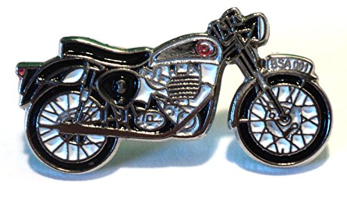 BSA Goldstar Classic 1960's Biker Rocker Metal Motorcycle Enamel Badge