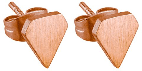 LIEBESKIND BERLIN Damen-Ohrstecker Edelstahl mattiert - LJ-0054-E-08