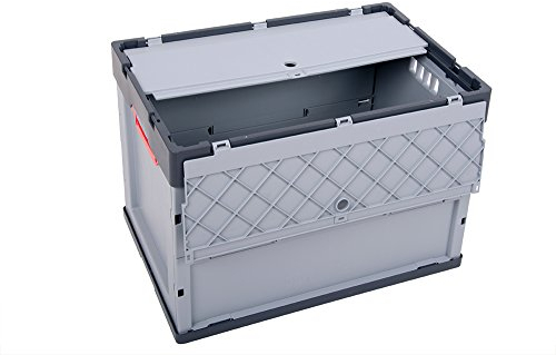 Auer Packaging 5x Profi-Faltbox 60 x 40 x 42 mit Deckel inkl. gratis Zollstock 5er Set