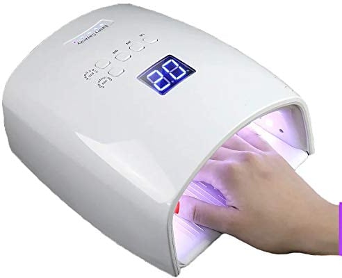 Nail Lampada LED ricaricabile, senza fili della luce del gel, gel Wireless 48W lampada UV del chiodo Nail Dryer LED che cura la luce del chiodo a Gel Nails con schermo LCD