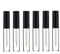 6Pcs 4ML Empty Clear Plastic Eyeliner Tube Container Mascara Bottles Makeup Eyelashes Tube Eyeliner Vials with Rubber Plug and Black Lid Eyelash Growth Oil Storage Holder Eye Gloss Liquid Tube