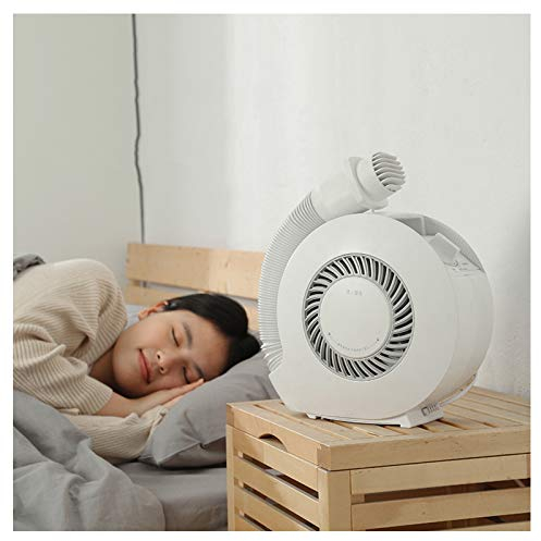 HOXMOMA White Mini Dryer Heating Quilts, Portable Vented Dryer for Drying Clothes/Shoes/Pet Hair/Remove Mites, Household Duvet Dryer Heater