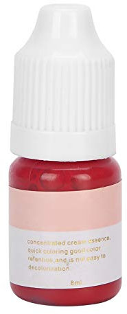 Lip Tattoo 8 ml Lippen Microblading Pigment Semi-Permanent Lip Tattoo Tinte Make-up Tattoo Versorgung(Rose)