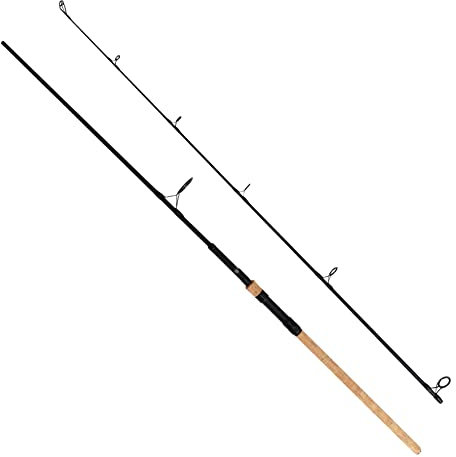 Carp On HOTROD - Caña de pescar de carpa de 3 m - Mango de corcho completo de 2 piezas - Carbono coreano de alta calidad en blanco - Ultraligera - Pesca independiente y de margen (curva de prueba de 3