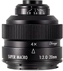 Zhongyi Mitakon Speedmaster 20 mm f/2 für Canon EF Mount Kamera