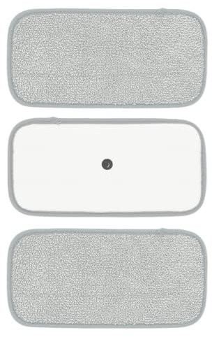 RANRAO Partes de repuesto para aspirador 3 unids trapeador suave lavable eficaz trapeador rectángulo almohadillas paño para s*w*i*f*f*e*r W*e*t*j*e*t*