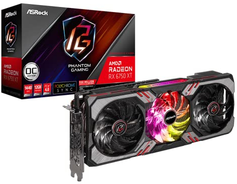 ASRock RX6750 XT 12GB PGD 12GO, RX6750XT PGD 12GO