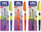 Pelikan Erase 2.0 Ergonomischer radierbarer Tintenroller, Tinte Schwarz, Rot und Blau, für Rechts- und Linkshänder, für die Schule, nachfüllbar, 3 Stück