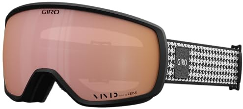 Giro Balance II Lux Skibrille & Goggle OTG – Anti-Fog – sphärische Linse – EXV Technology –Toric Vivid Lenses by Zeiss –EVAK Vent Technology – Triple-Layer Face Foam – für Damen – Rose Gold, Größe: OS