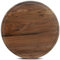 MAGIGO 14 Inches Round Walnut Wood Cutting Board for Kitchen, Wooden Chopping Board with Juice Grooves