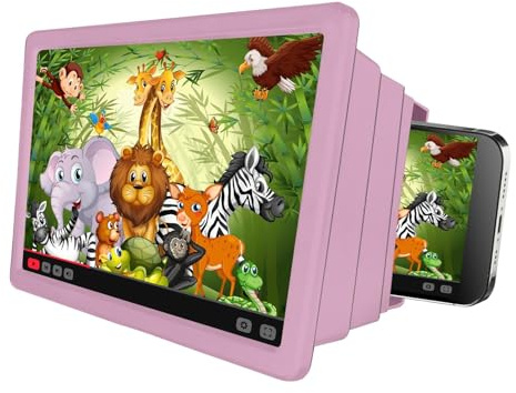 Celly Zubehör Smartphones Marke Modell Screen Magnifier Kids Pink
