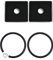 2 Guarnizioni + 2 Spessori calibrati per macchina caffè Didiesse Frog