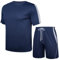 Nieery Jogginganzug Herren Tshirt Sporthose kurz Trikot Sportbekleidung für Herren Activewear Set Workout Trainingstrikot Fitness Streatwear Trainingsanzug Fußball t shirt kurze Hosen