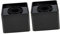 SAFIGLE Mic Station Logo Set 2pcs Square Cube Abs Microphone Markers for News Reporters Interviewing