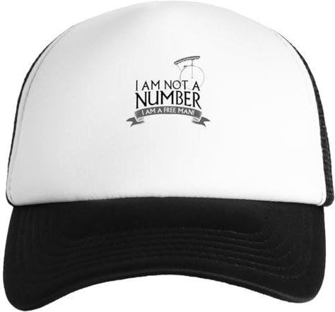 The Prisoner I Am Not A Number Weiße Kinder Baseball Cap Unisex Snapback