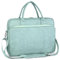 BAGZY Arbeitstasche Damen Leder Laptoptasche 14 Zoll 15,6 Zoll Groß Lehrertasche Damen Businesstasche Laptop Tasche Briefcases für Schul, Arbeits und Geschäftsreisen (Grün)