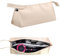 Tragbare Aufbewahrungstasche für Warmluftbürste Haartrockner, Reise Tasche für Dyson Airwrap Styler und Lockenwickler, Reisen Lagerung Tasche Kompatibel mit Shark/Dyson Supersonic (Beige)