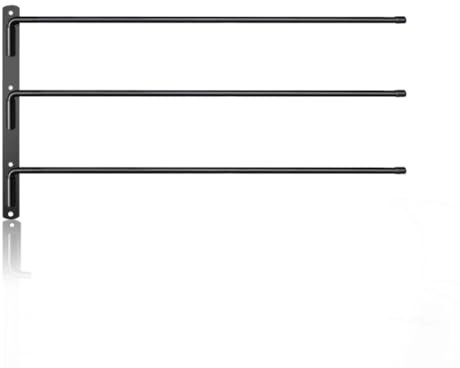 Swiixxer Halter für Pferdedecken, Aufbewahrung Von Pferdegeschirr, Ausschwenkbarer Deckenständer, 180 Grad Ausschwenkbar, Stabiler Satteldeckenständer-Aufsatz