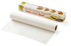 Backpapier-Rolle 33 cm × 20 m (Weiß) – fettabweisendes Backpapier, PFAS-frei, ideal für Events, Feiern & Hochzeiten, Made in Japan – TEMMASHIKI (FTN2030P-1)