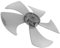 KONTONTY Pale Per Ventilatore Da 14 Pollici Pale in Plastica A Cinque Foglie Copridado Lame Di Ricambio Di Riparazione Per Ventilatore Elettrico
