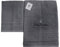 Renato Balestra 1 Set di 2 Asciugamani da bagno (1 viso e 1 bidet) Grigio Scuro
