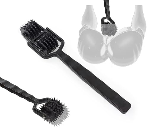 LOXICAI Nervenrad-Sexgerät Sex Federkitzler & Nadelroller Peitschen Folter Werkzeug Mit Nadelrad Massage Zubehör Für Sexspiele Paarmassagegerät BDSM Stimulator SM Erotikspielzeug Für Männer Frauen
