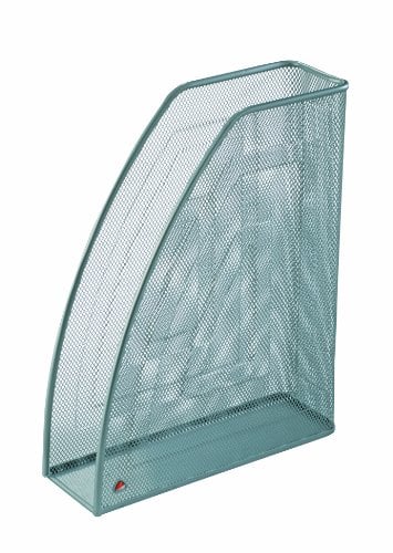 Alba MESHMAG M Porte-Revues en Métal Mesh Gris Métal