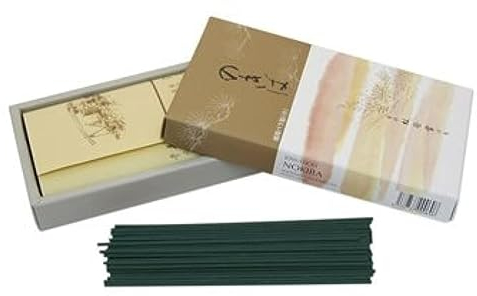 Shoyeido Moss Garden Nokiba mit Sandelholz – Shoyeido klassischer japanischer Räucherstäbchen – Schachtel mit 250 Stäbchen