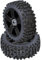 Reely 1:8 Buggy Kompletträder Stollen 5-Speichen Schwarz 4 St.