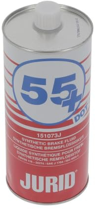 Bendix Jurid 151073J Bremsflüssigkeit, synthetisch, 55+, mit Dot4, 985 ml
