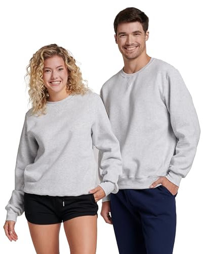 Russell Athletic Men's Dri-Power Fleece Crew, Ash, XX-Large