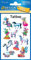 Avery Zweckform 56390 Tatuaggi temporanei per bambini, Designs Elfi + unicorni, 1 foglio x 10 tatuaggi