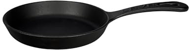 LAVA Cookware LV Eco Y STV 16 Padella, Rotondi, Diametro 16 cm, Ghisa, Nero