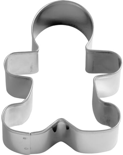 Westmark Ausstechformen Gingerman, 6 cm, Edelstahl, Silber, 6,2 x 4,8 x 2,2 cm