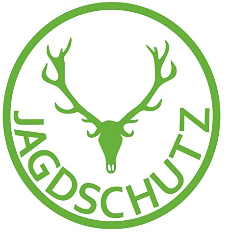 1A Style Sticker JagdSchutz GEHWEIH Aufkleber Forst Zubehör Jäger Set Jagd Hirsch Elch Hasen